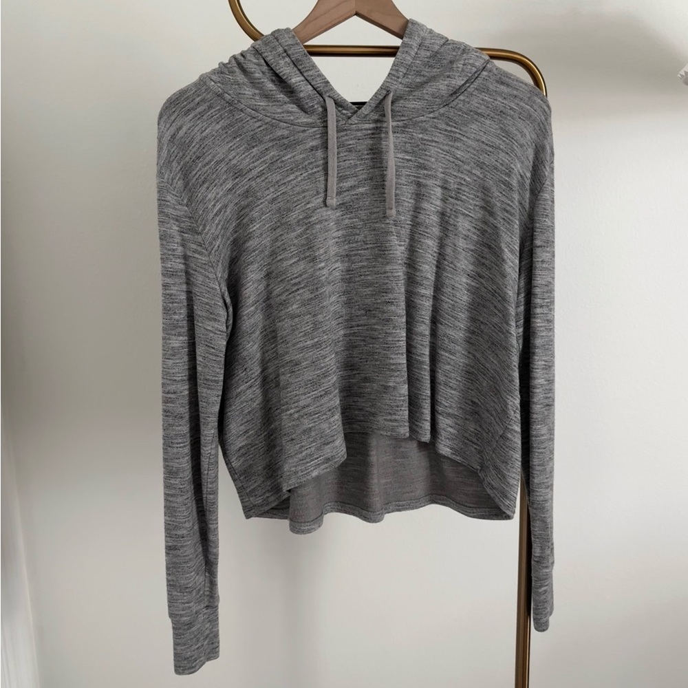 Athleta Relaxed Crop Hoodie